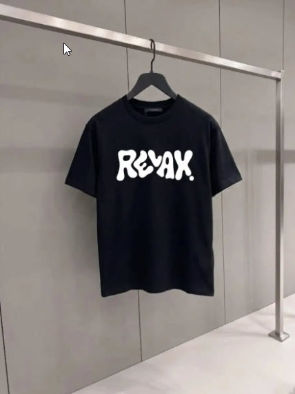 Relax print t-shirt