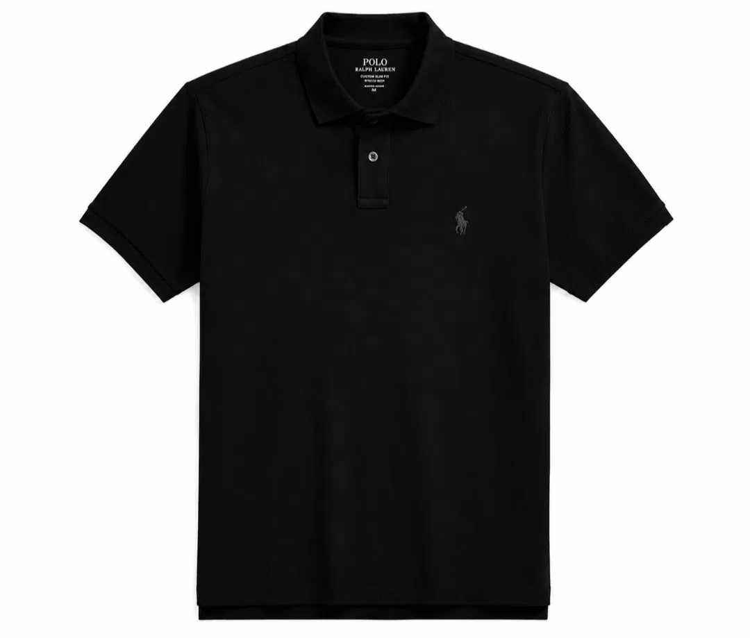 Azadi black polo shirt