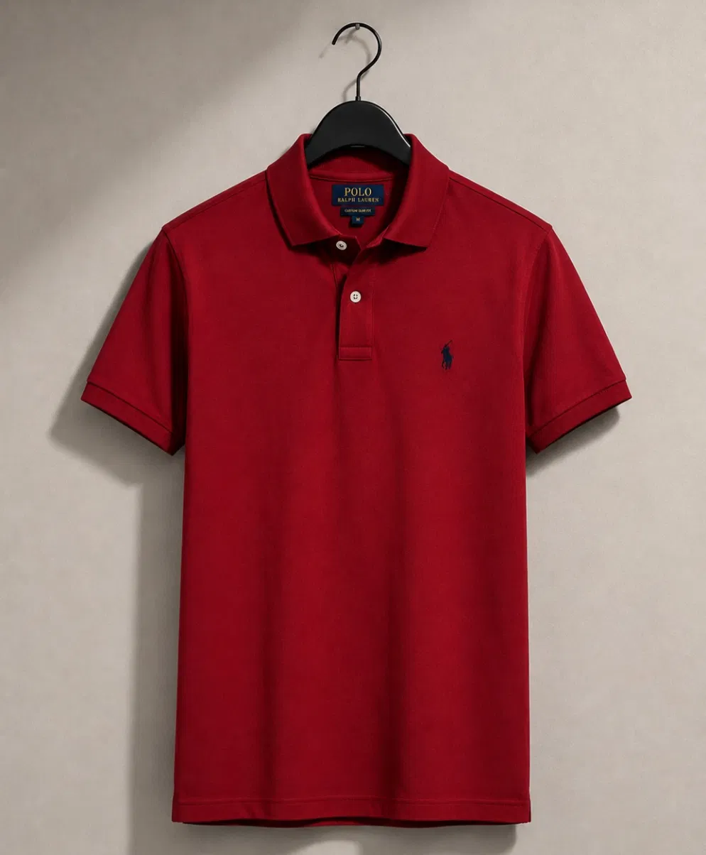 Azadi Red polo shirt